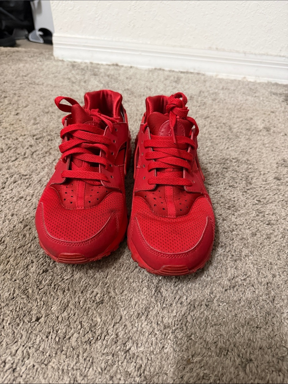 Nike Kids All-Red Athletic Sneakers